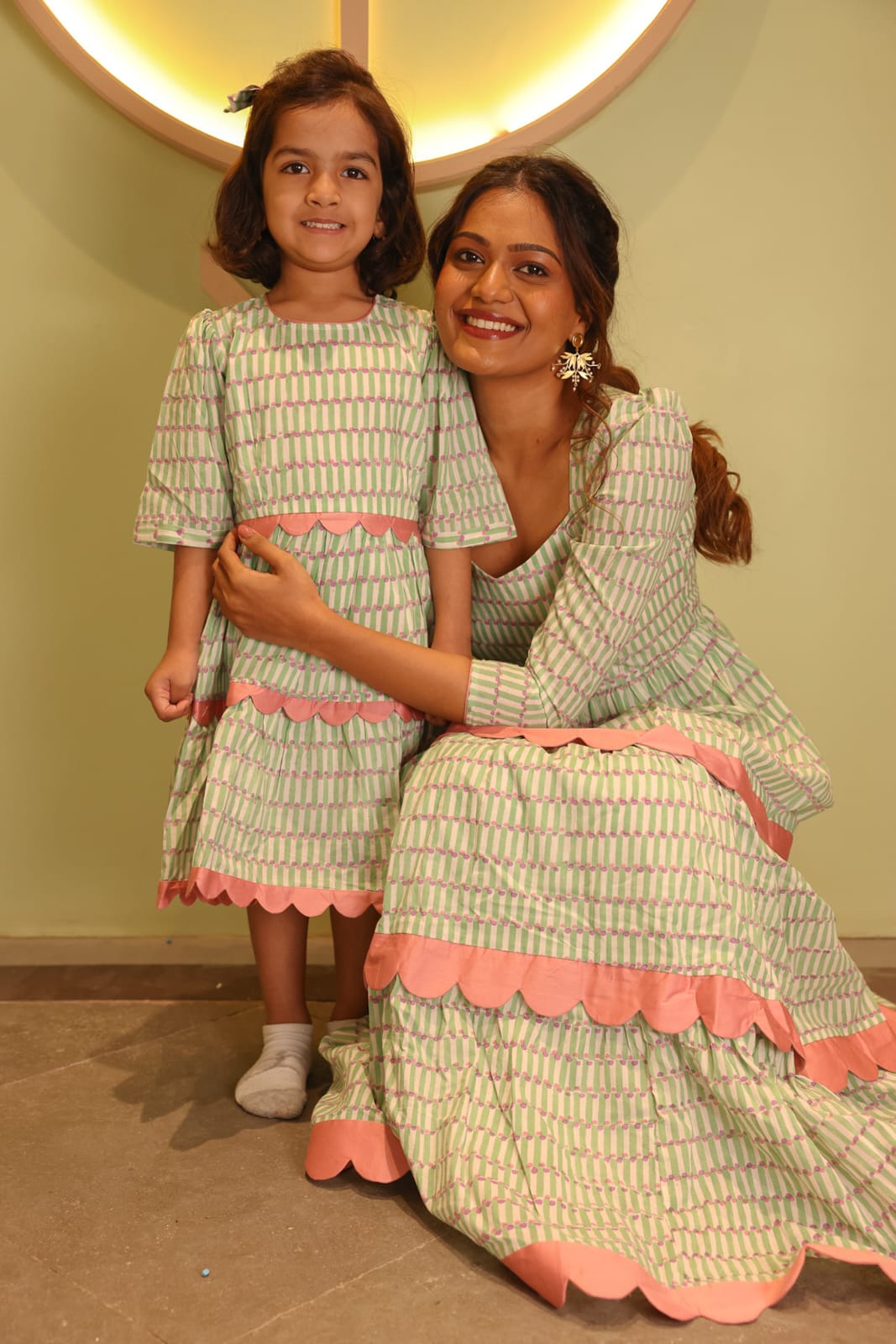 Daisy Drape Dress
