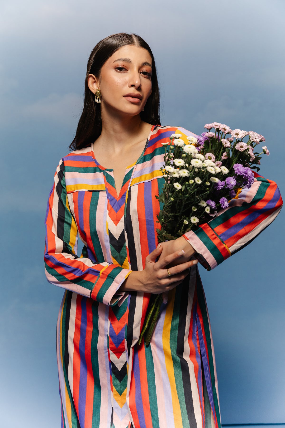Spectrum Multi-Stripe Co-ord Set