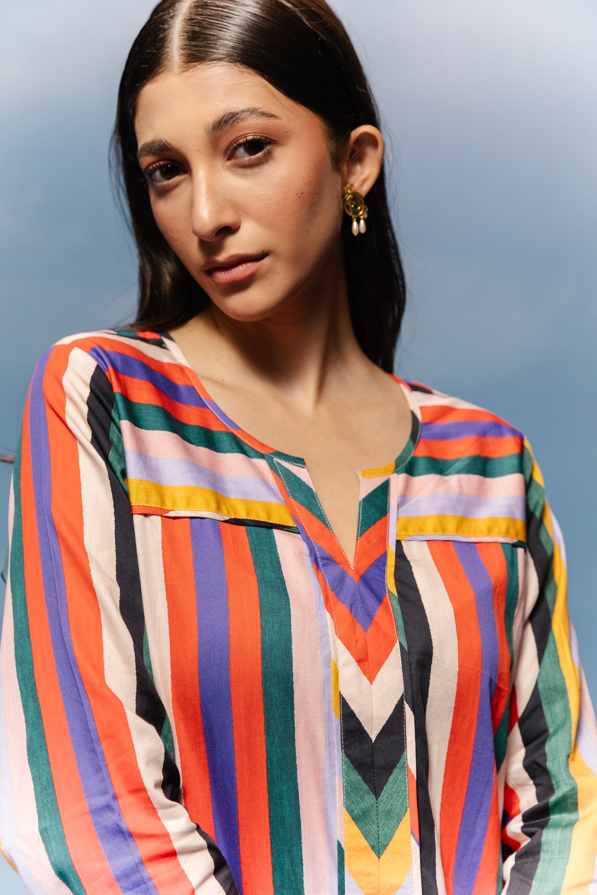 Spectrum Multi-Stripe Co-ord Set