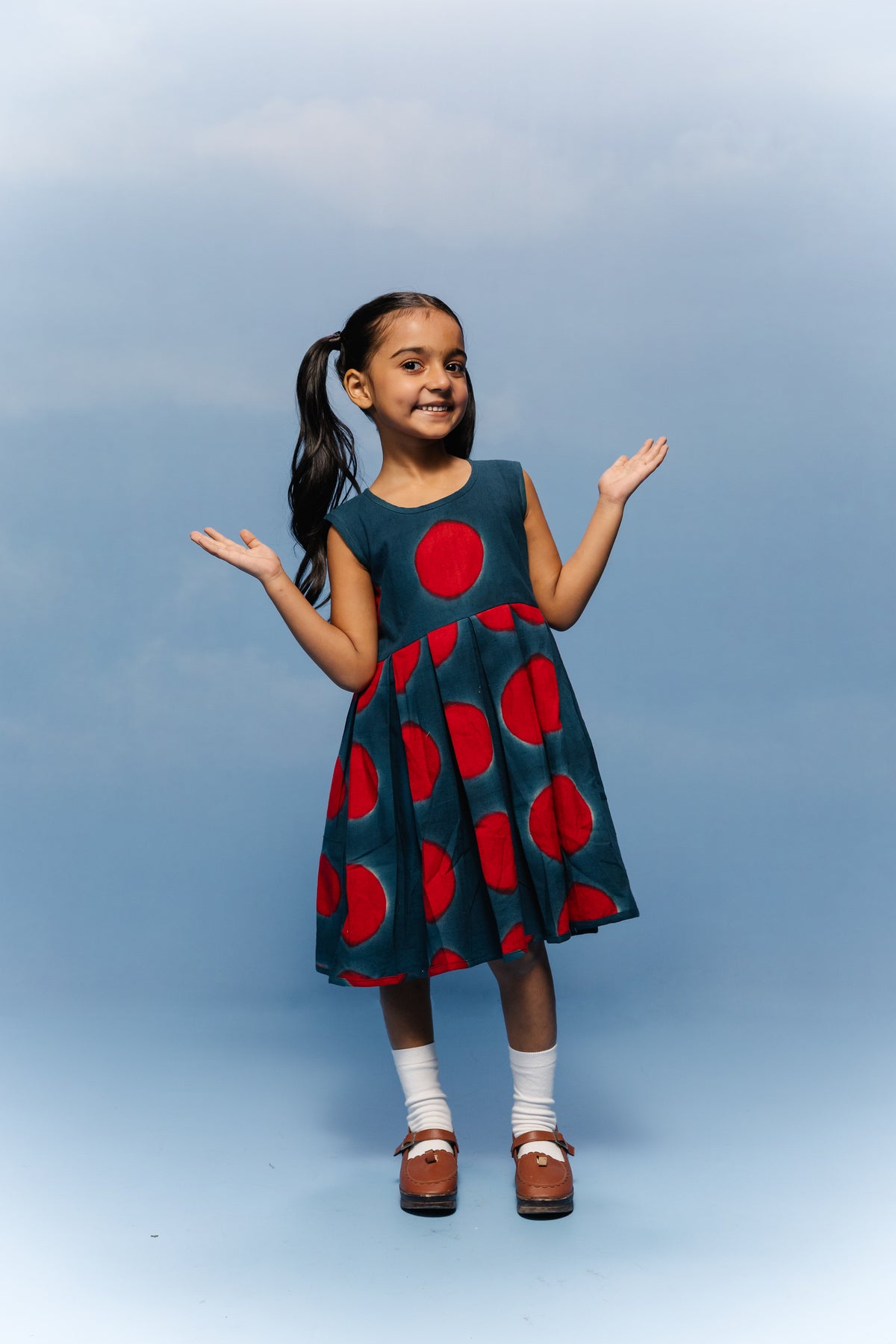 Crimson Spot Frock