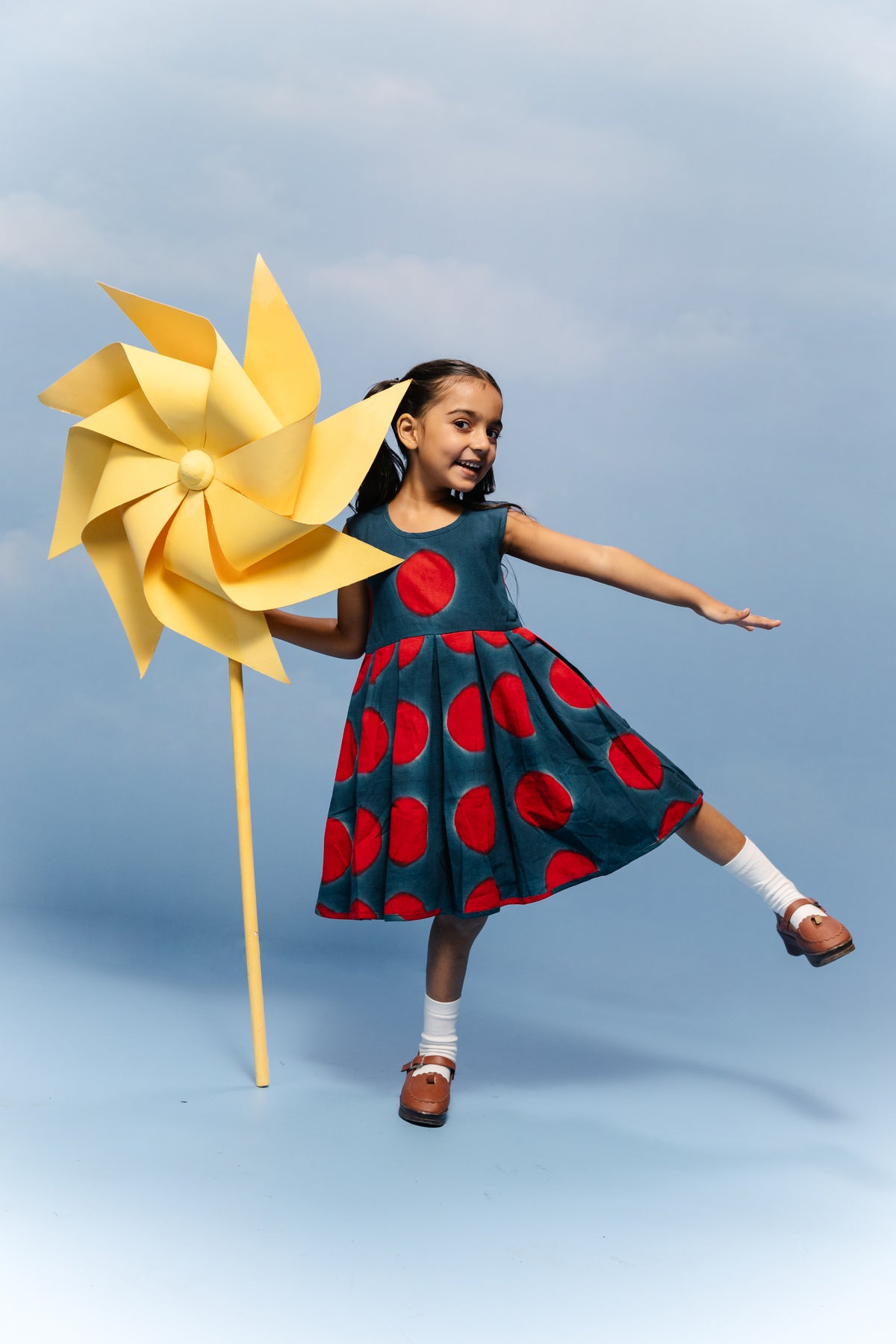 Crimson Spot Frock