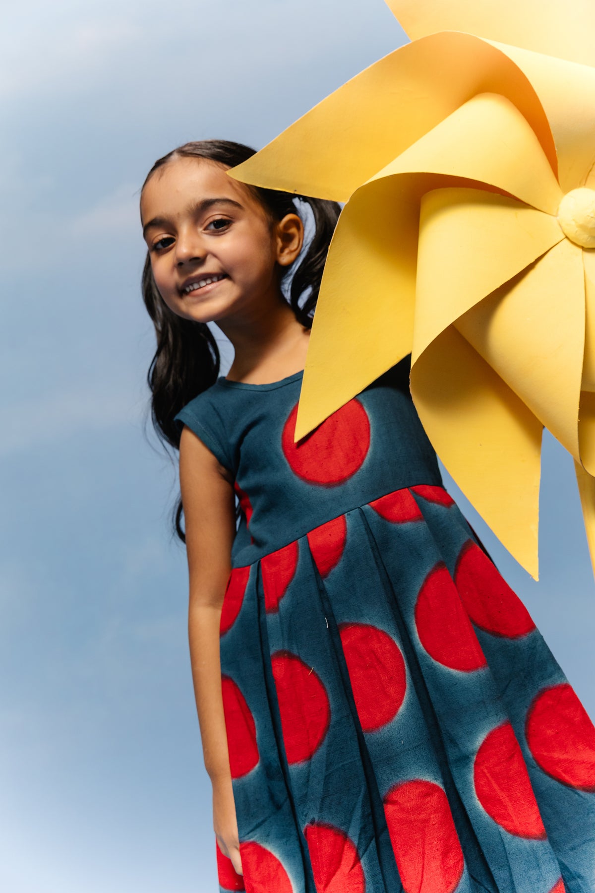 Crimson Spot Frock