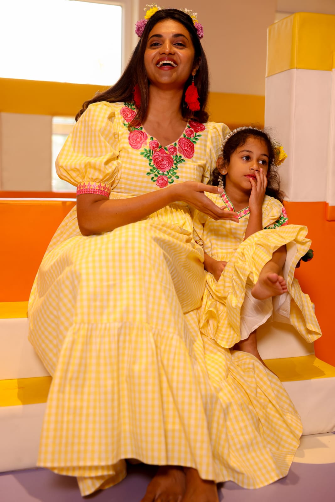 Sunny Blossom Breeze Dress