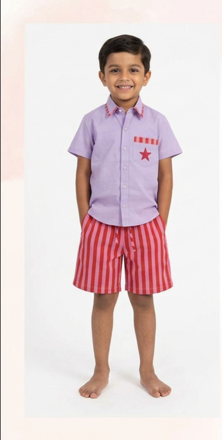Lavender Shirt